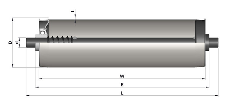 conveyor-roller-shaft